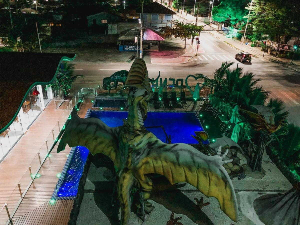 Hotel Recanto Dos Dinossauros Penha  Ngoại thất bức ảnh