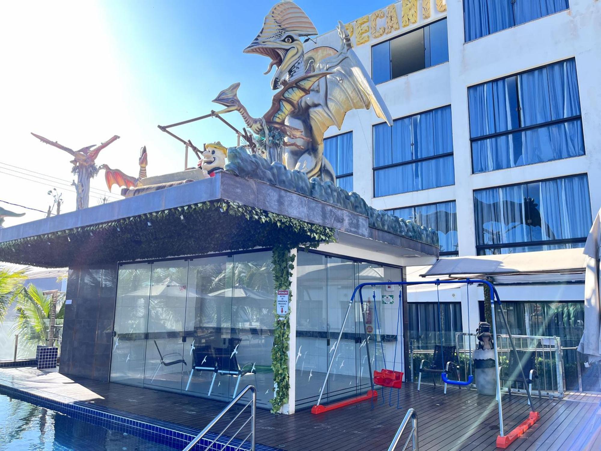 Hotel Recanto Dos Dinossauros Penha  Ngoại thất bức ảnh