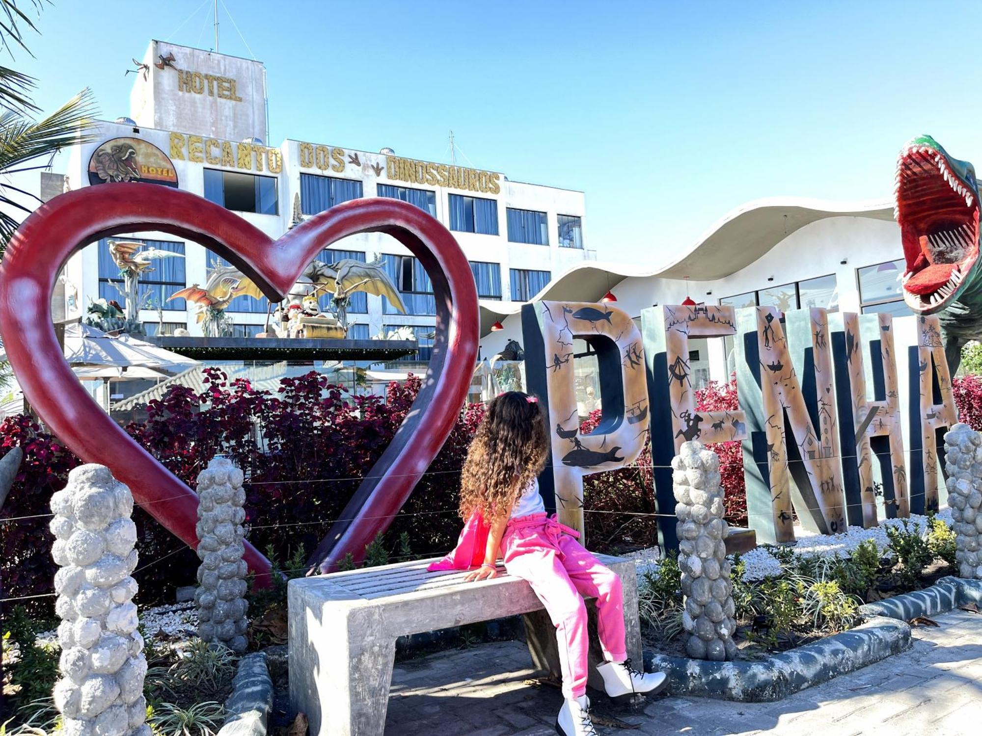 Hotel Recanto Dos Dinossauros Penha  Ngoại thất bức ảnh