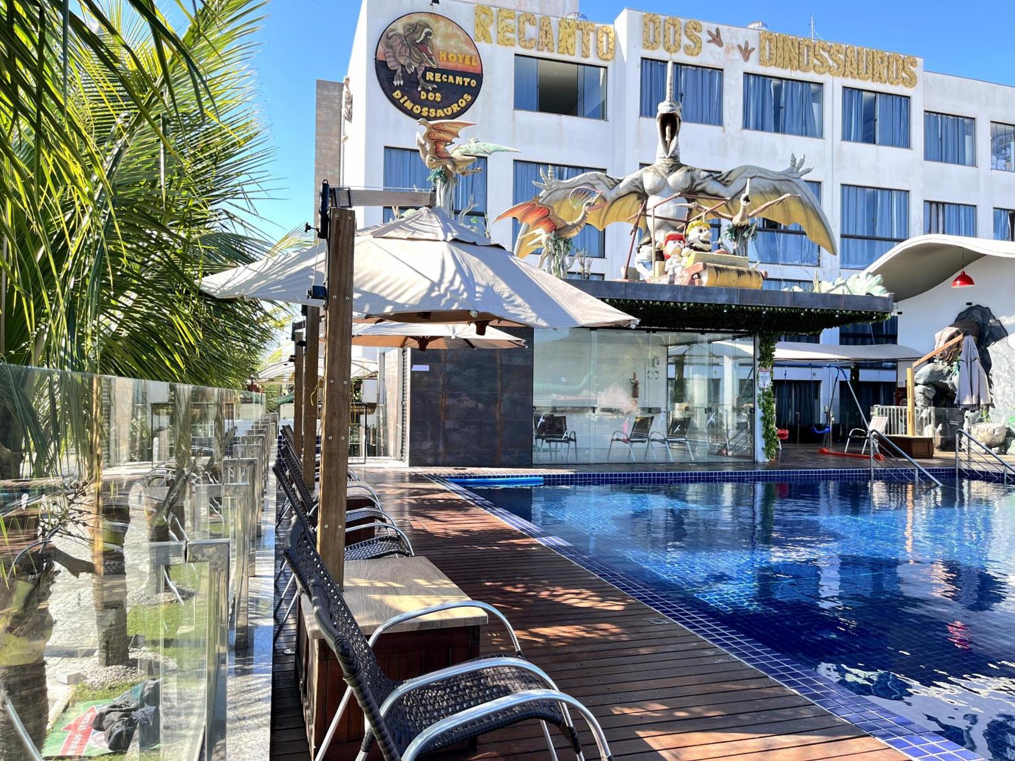 Hotel Recanto Dos Dinossauros Penha  Ngoại thất bức ảnh