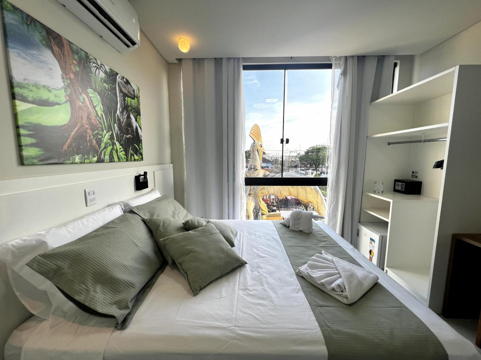 Hotel Recanto Dos Dinossauros Penha  Ngoại thất bức ảnh