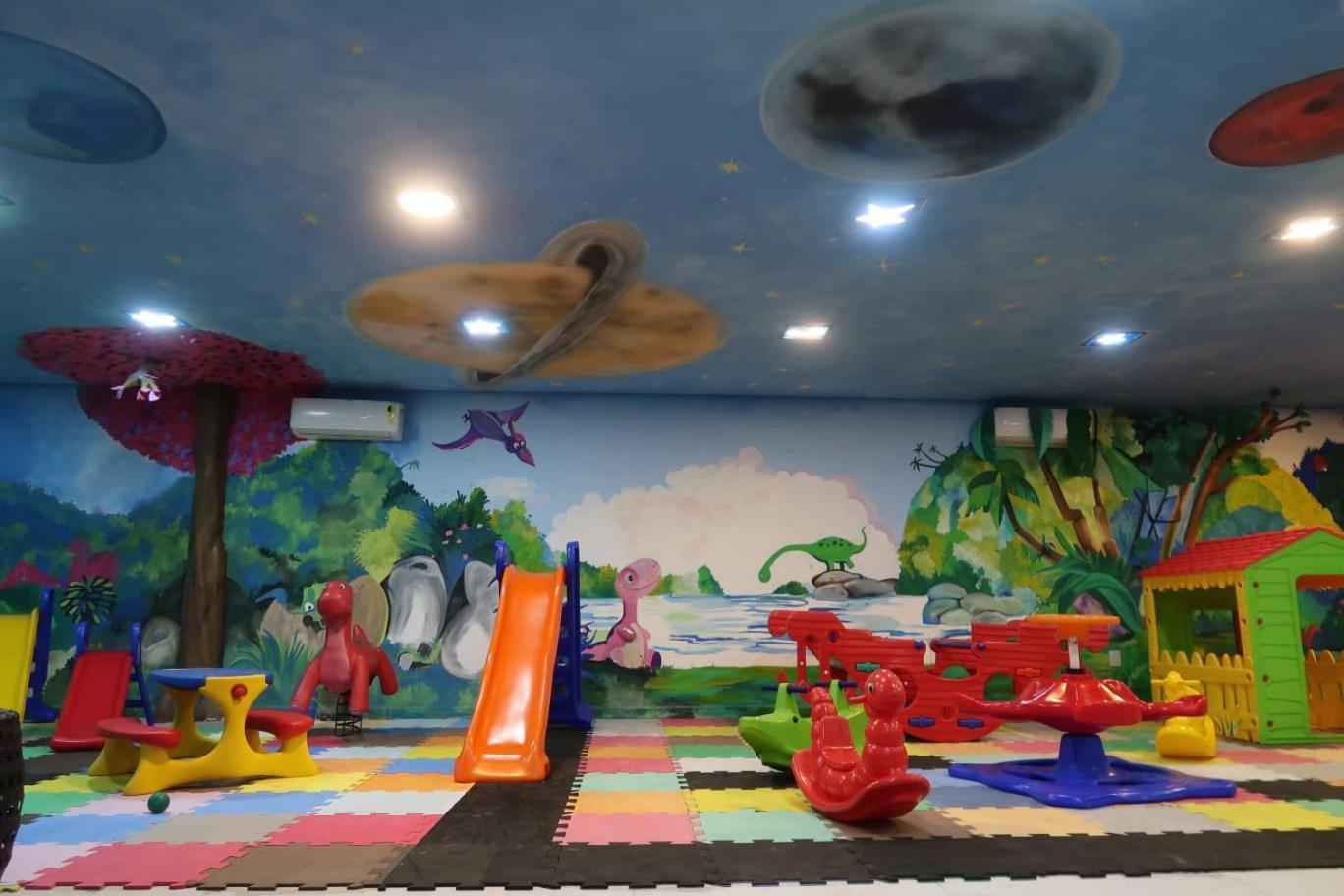 Hotel Recanto Dos Dinossauros Penha  Ngoại thất bức ảnh