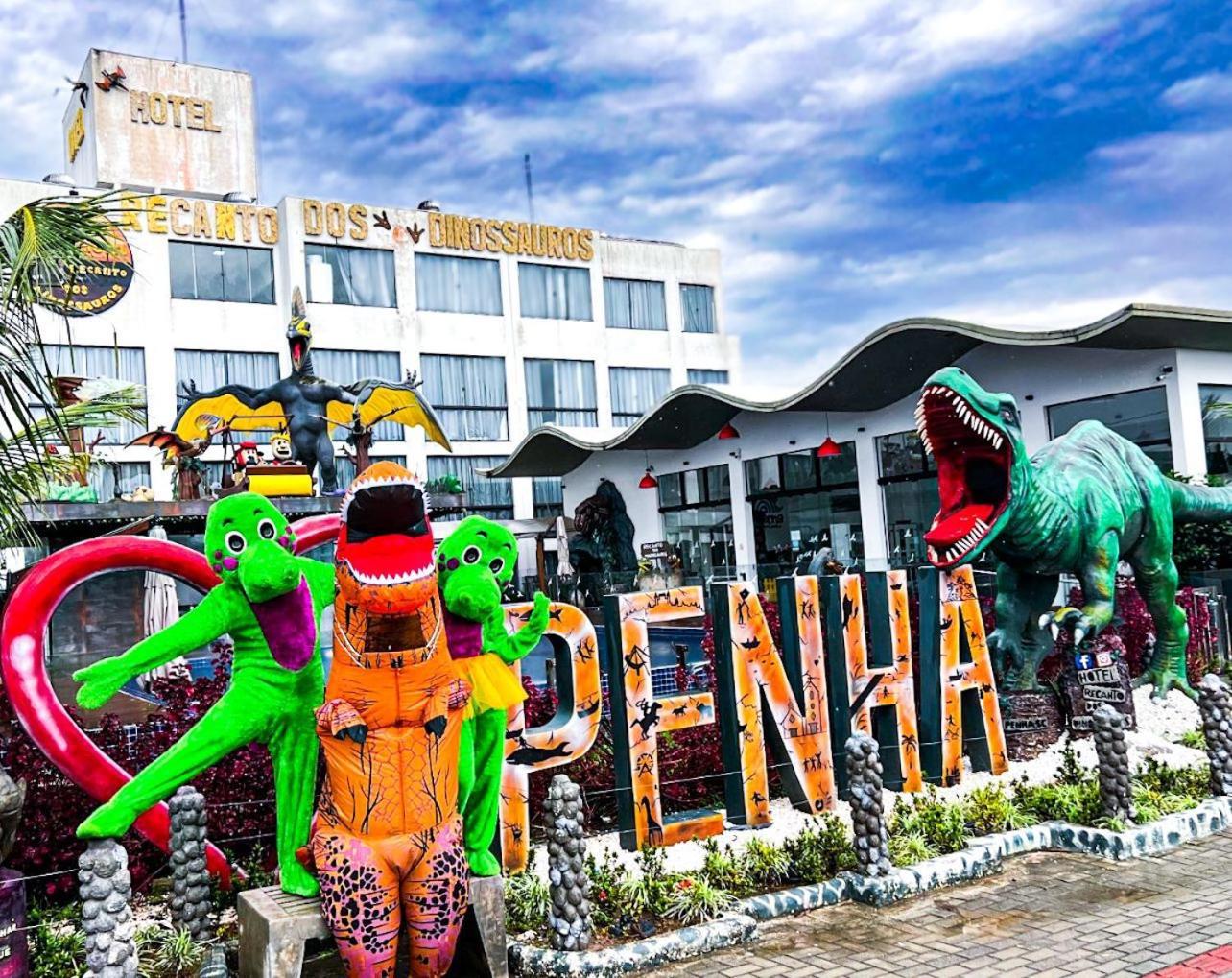 Hotel Recanto Dos Dinossauros Penha  Ngoại thất bức ảnh