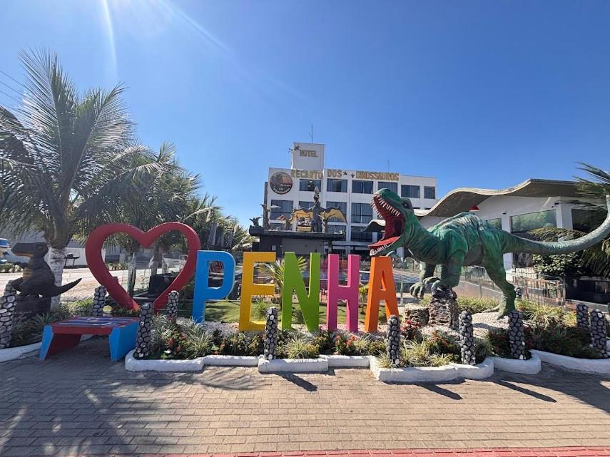 Hotel Recanto Dos Dinossauros Penha  Ngoại thất bức ảnh